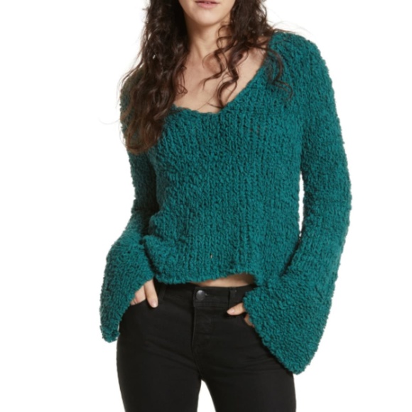 Free People Sweaters - 🍀FREE PEOPLE San Dune Knit SWEATER L NWT